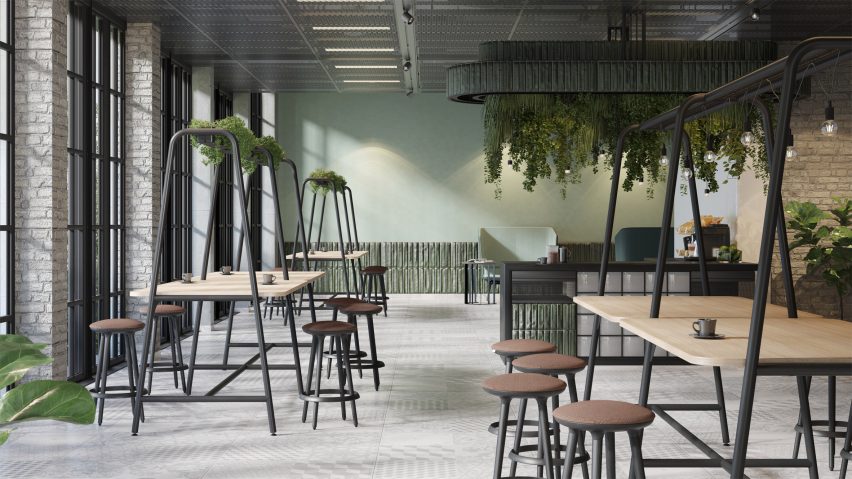 Round Multipurpose table by Narbutas