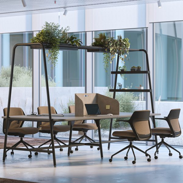 Round Multipurpose table by Narbutas