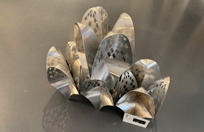 Aluminium pavilion