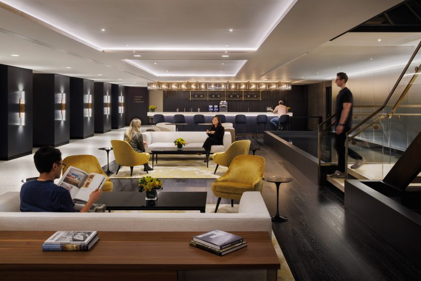 Lobby of Black Rock buiilding