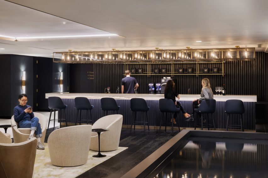Lobby of Black Rock buiilding