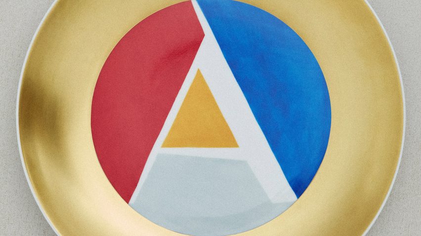 Plate designed by Gio Ponti