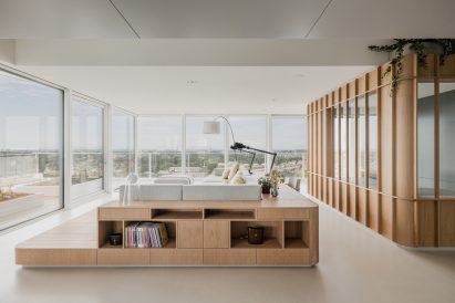Resin flooring by Senso for The View in Marbella