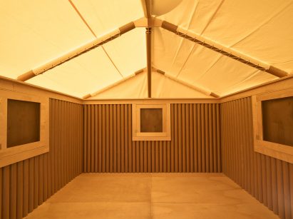 Cardboard pavilion