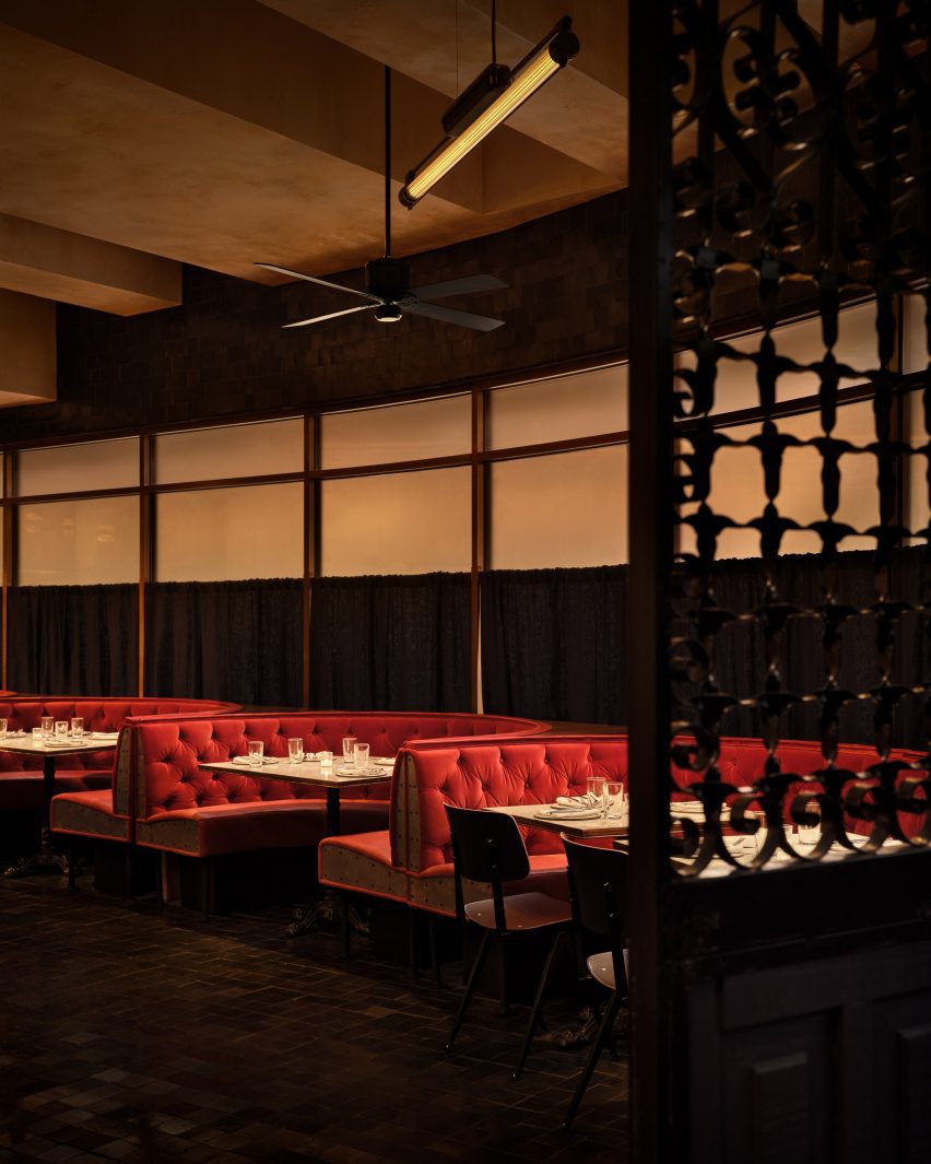 Architecture studio Woods Bagot has completed a Smith & Mills restaurant in New York