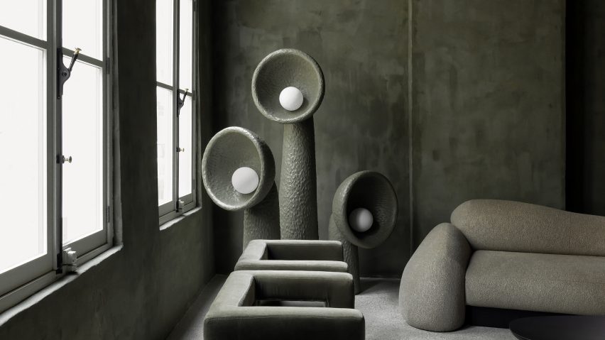 Soniah floor lamps by Faina