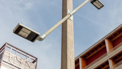 Street lights for Paris 2024 Olympic Village by Concepto and Studio 5.5
