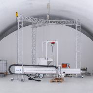 3D printing machine within Dropcity in-progress