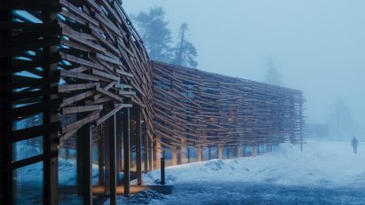 Holmenkollen ski museum extension in Oslo by Snøhetta
