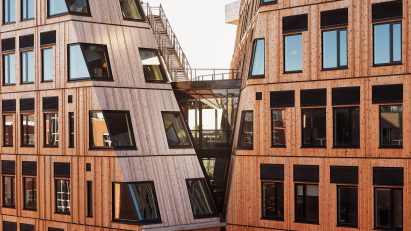 Vertikal Nydalen offices and apartments by Snøhetta