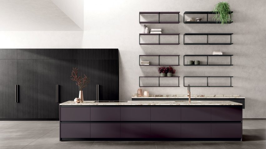 Stilo furniture system by Spalvieri & Del Ciotto for Scavolini