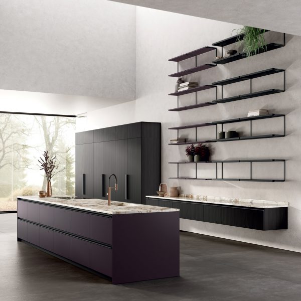 Stilo furniture system by Spalvieri & Del Ciotto for Scavolini
