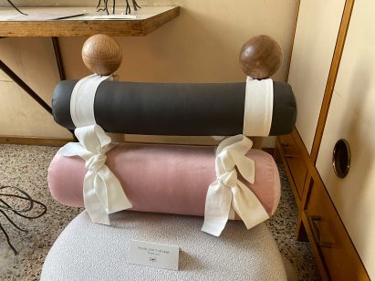coquette bow candle sticks