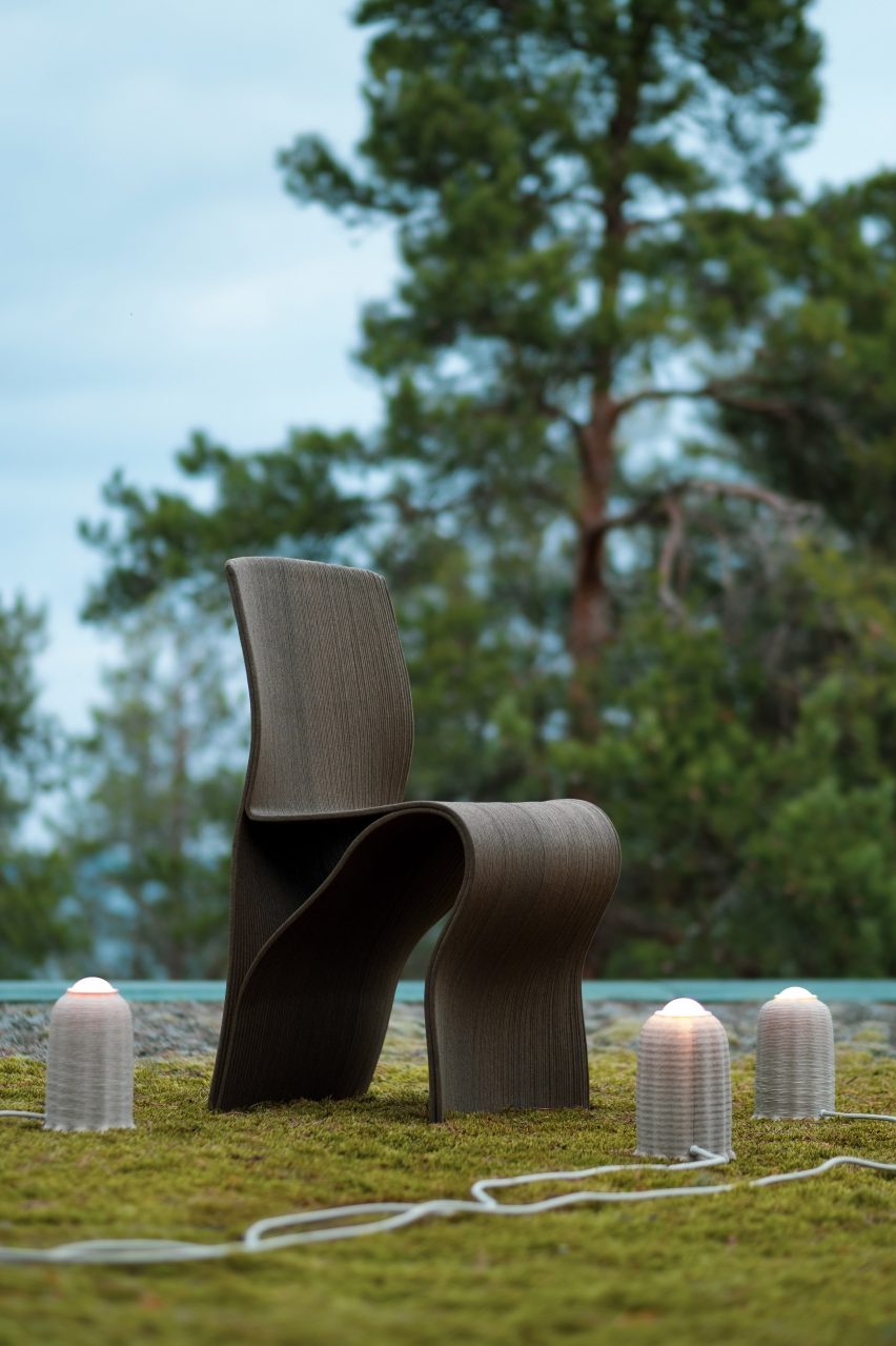 Kelp chair by Interesting Times Gang