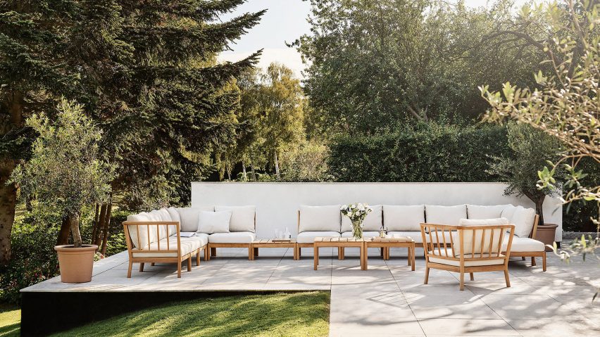 Tradition outdoor furniture by Povl B Eskildsen for Fritz Hansen