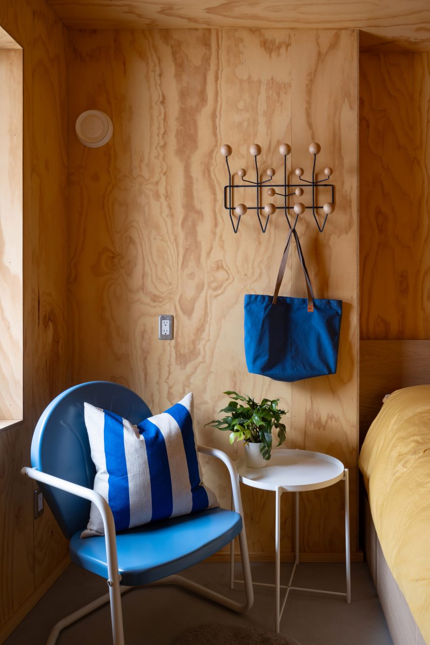 Blue chair