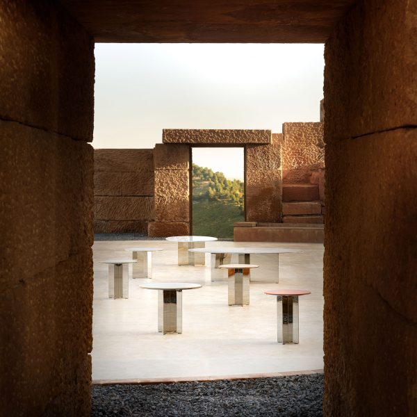 Andromeda coffee tables by LSM for UniFor