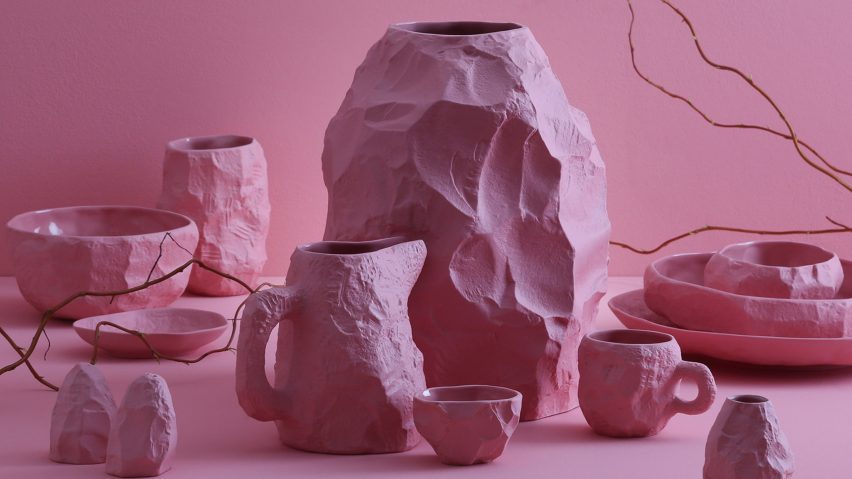 Photo of pink crockery by 1882 Ltd