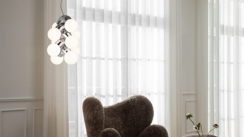 Photo of light by A-N-D and chair by Norr11