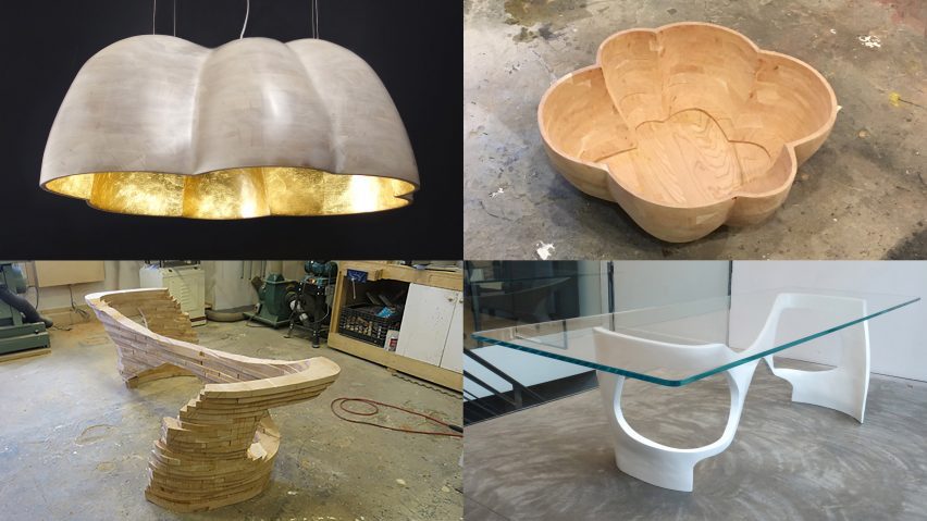 Photos of furniture and lighting by Aaron Scott Design