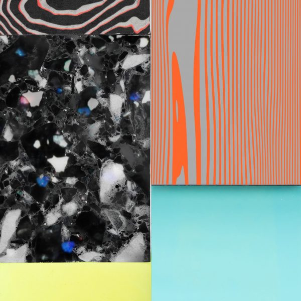 Graphic with different patterns