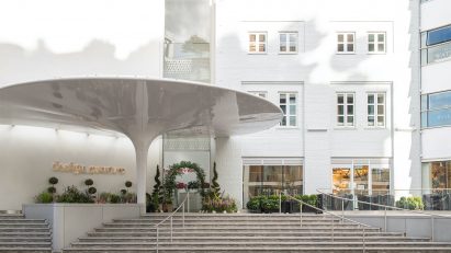 Exterior of the Chelsea Harbour, Design Centre