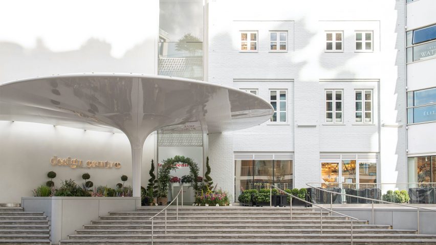 Exterior of the Chelsea Harbour, Design Centre