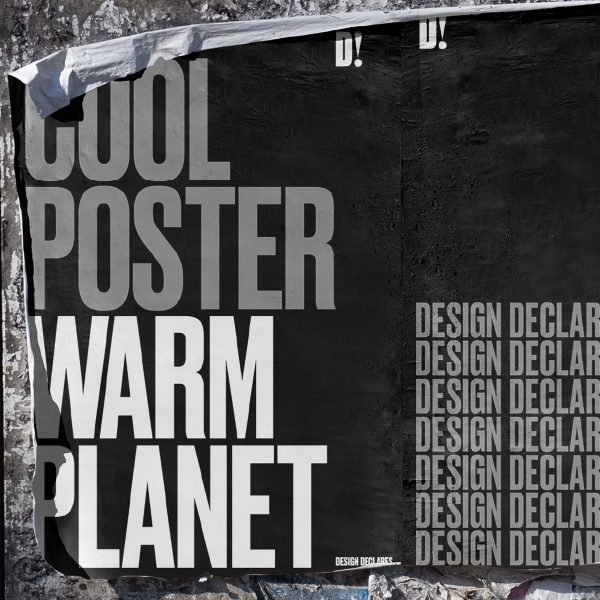 Photo of poster for Design & Climate: Rethinking Our Role by Design Declares