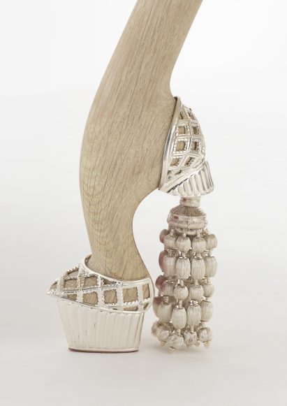 Close-up of Dita heel