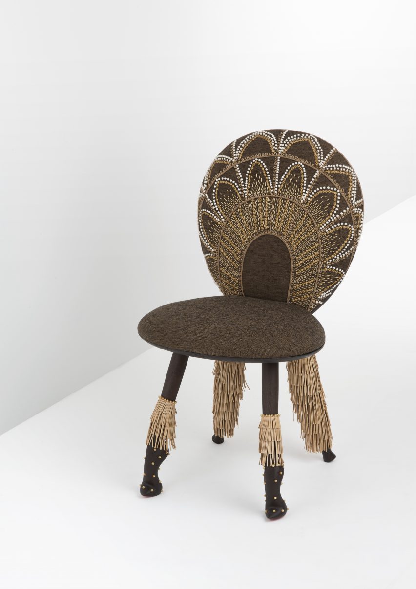 The Josefina Chair by Pierre Yovanovitch and Christian Louboutin