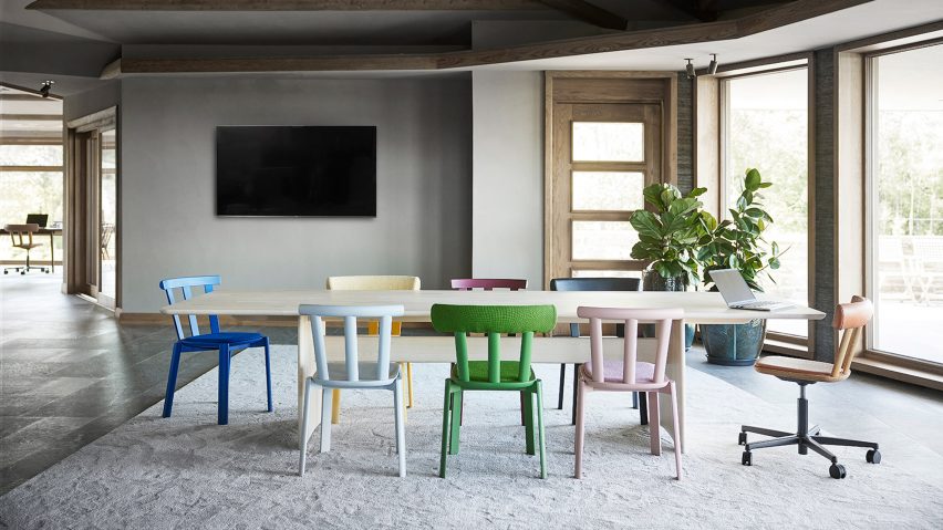 Photo of chairs and table by Stolab