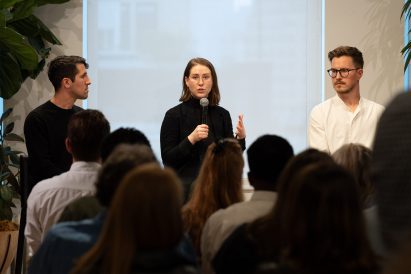 Skidmore, Owings & Merrill (SOM) sustainability lead Sigal Shemesh discussing circular economy