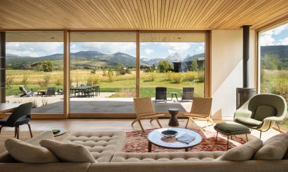 Floor-to-ceiling glass