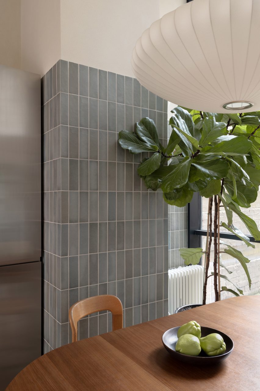 Breakfast area in Kyiv apartment