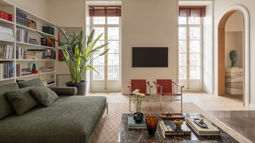 Apartment in Ukraine living room