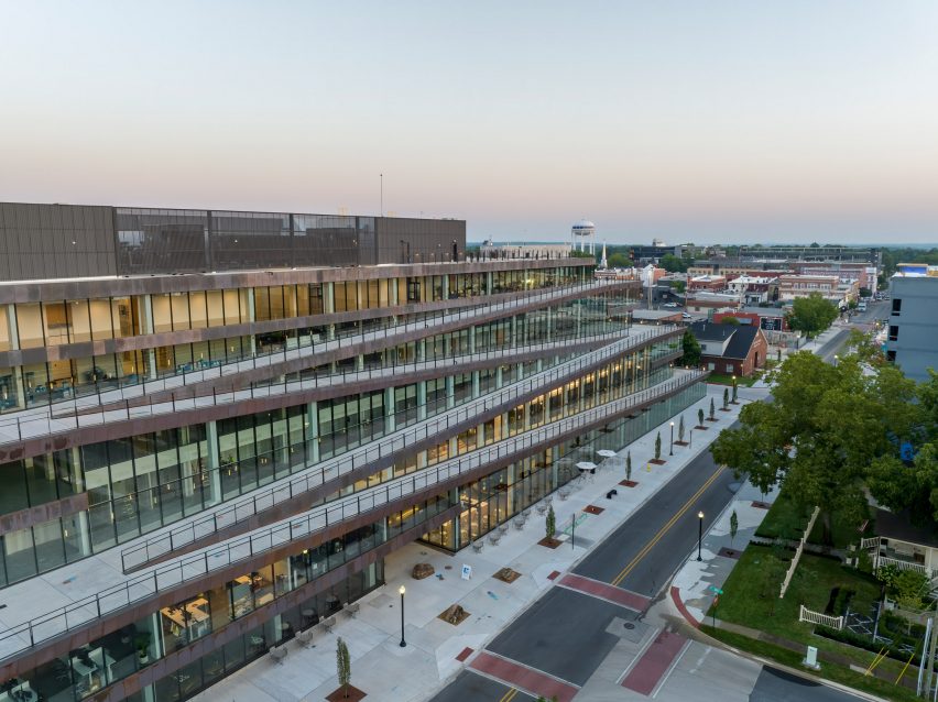 Bikeable building in Arkansas