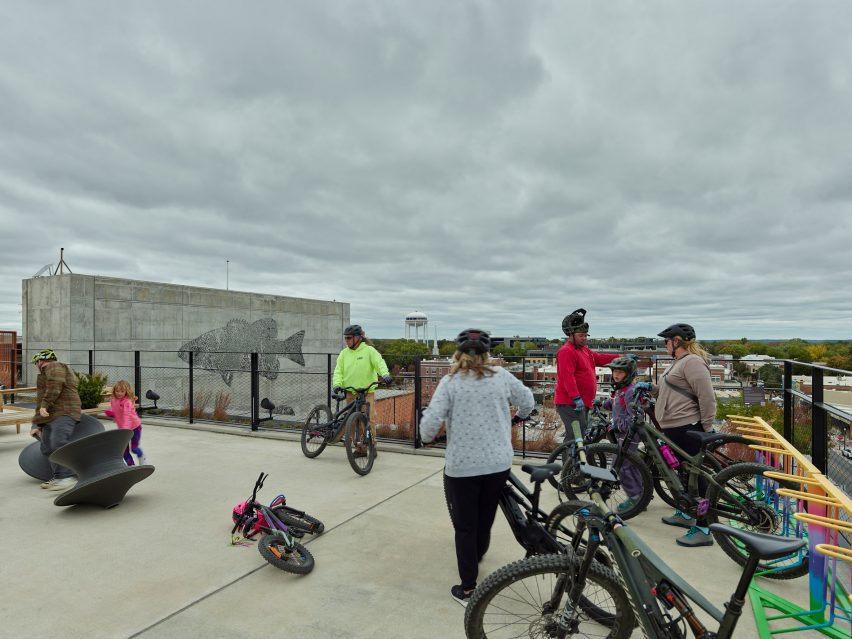 Bikeable building in Arkansas