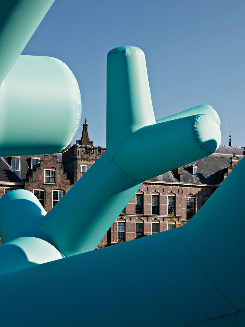 Mieke Meijer installation for BlowUp Art The Hague