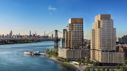 Williamsburg wharf buildings