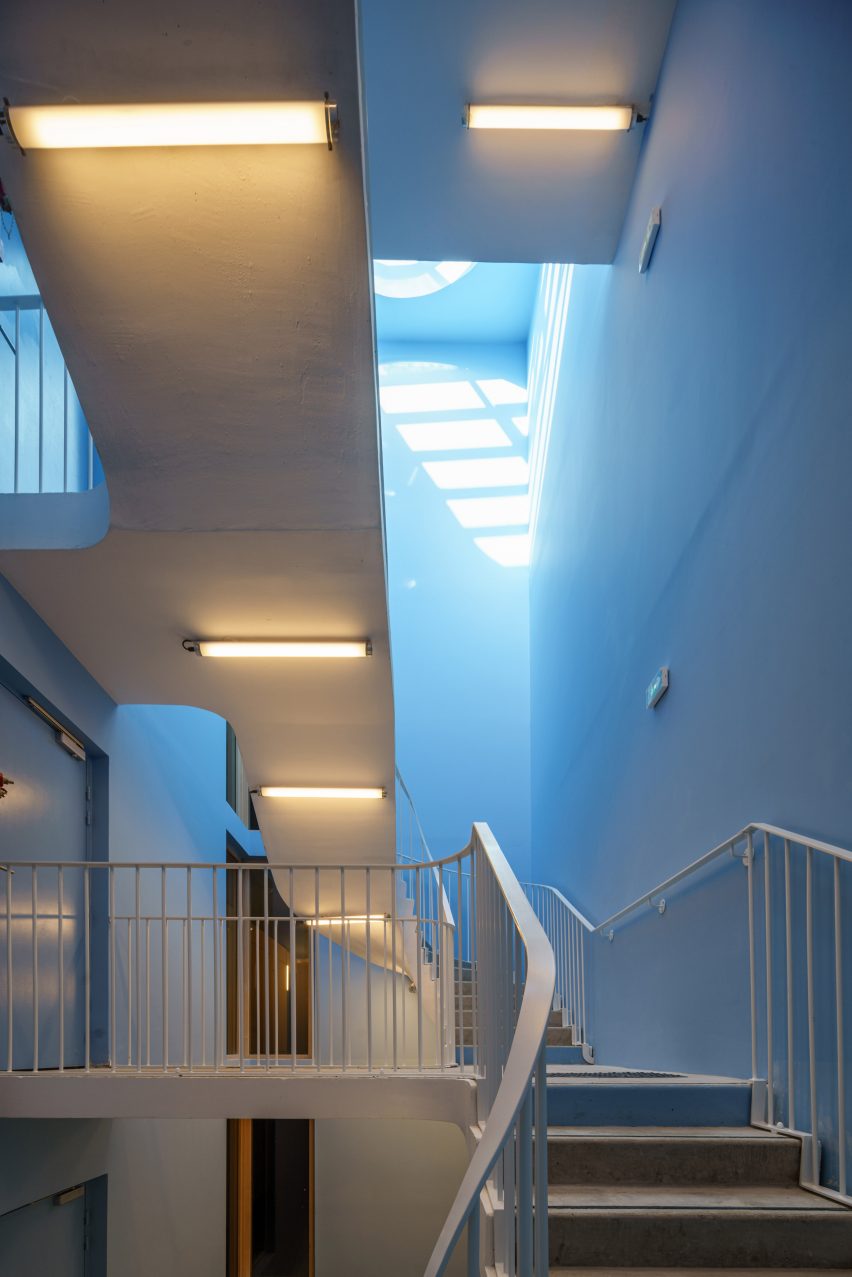 Athletes' Village apartment blocks by Brenac & Gonzalez & Associés