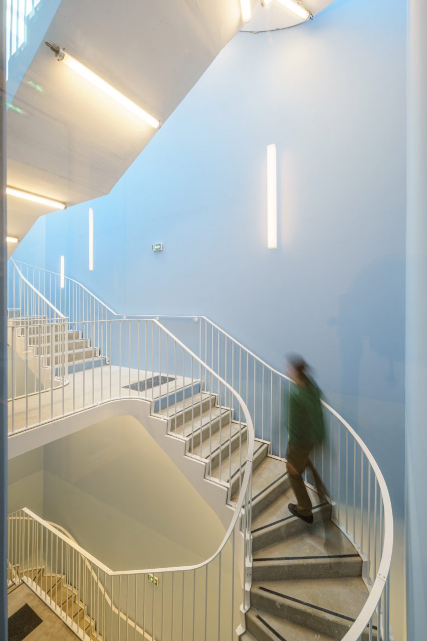 Athletes' Village apartment blocks by Brenac & Gonzalez & Associés