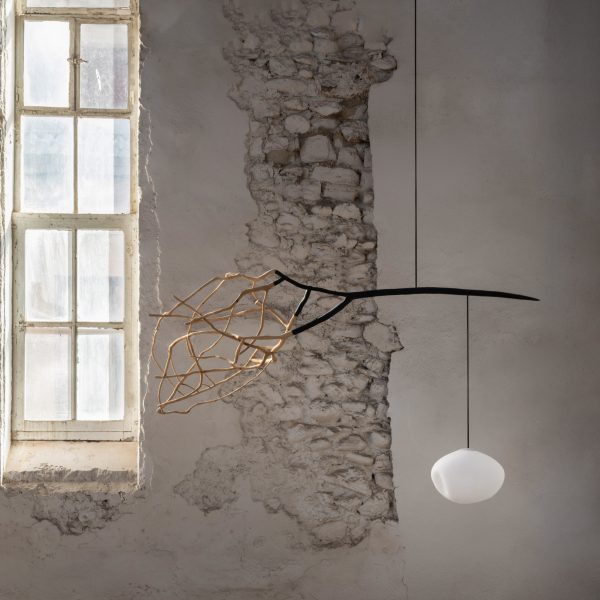 Icarus lighting sculpture by Jérôme Pereira for Galerie Philia