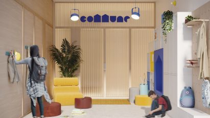 Commune co-living for single parents by Cutwork