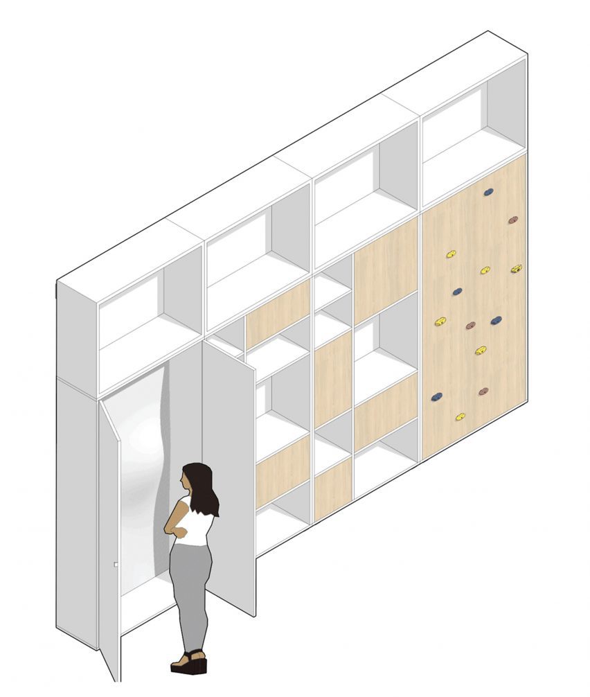 Furniture design for Commune co-living for single parents by Cutwork