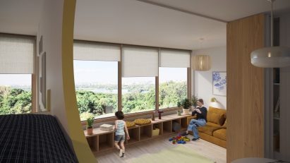 Commune co-living for single parents by Cutwork