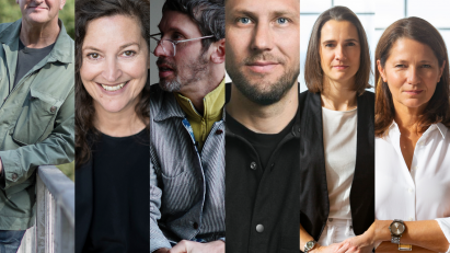Ben Edwards, Kerstin Thompson and Jonas Pettersson are Dezeen Awards 2024 judges
