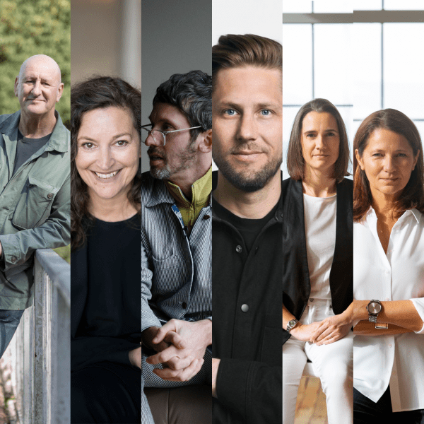 Ben Edwards, Kerstin Thompson and Jonas Pettersson are Dezeen Awards 2024 judges