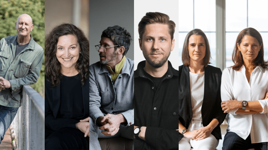Ben Edwards, Kerstin Thompson and Jonas Pettersson are Dezeen Awards 2024 judges
