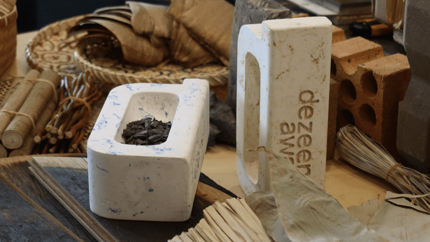 RooMoo Dezeen Awards trophies