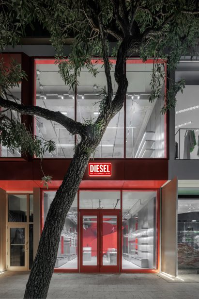 Diesel store exterior